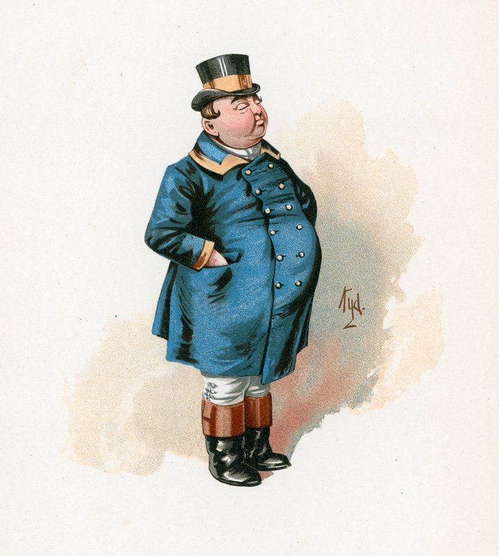 The Fat Boy, illustration fra 