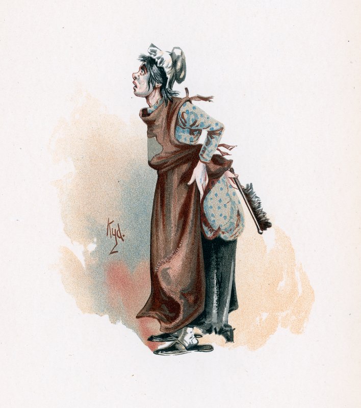 The Little Marchioness, illustration fra 