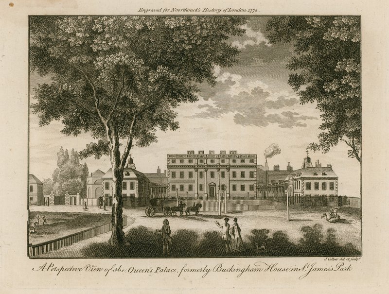 Buckingham House, St Jamess Park af Joseph Collyer