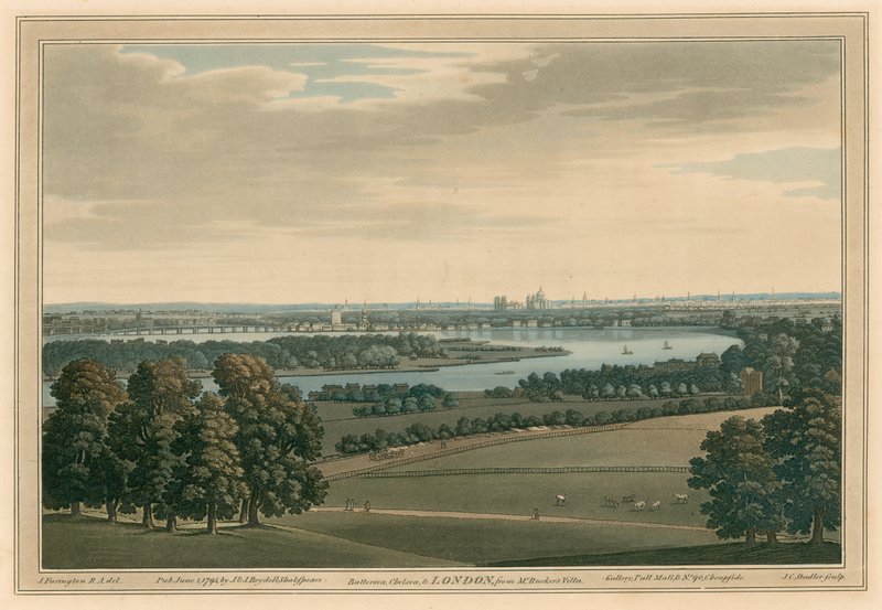 Battersea, Chelsea og London, fra Mr Rucker