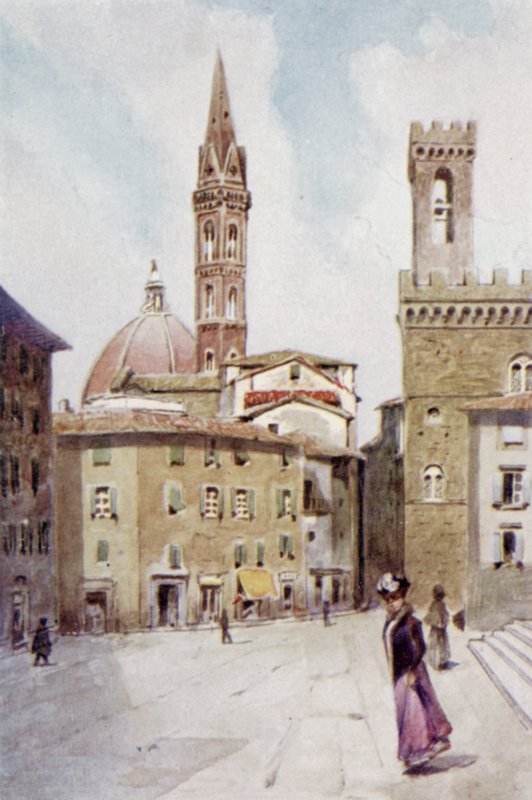 The Campanile of the Badia, Florencedani af Joseph Finnemore