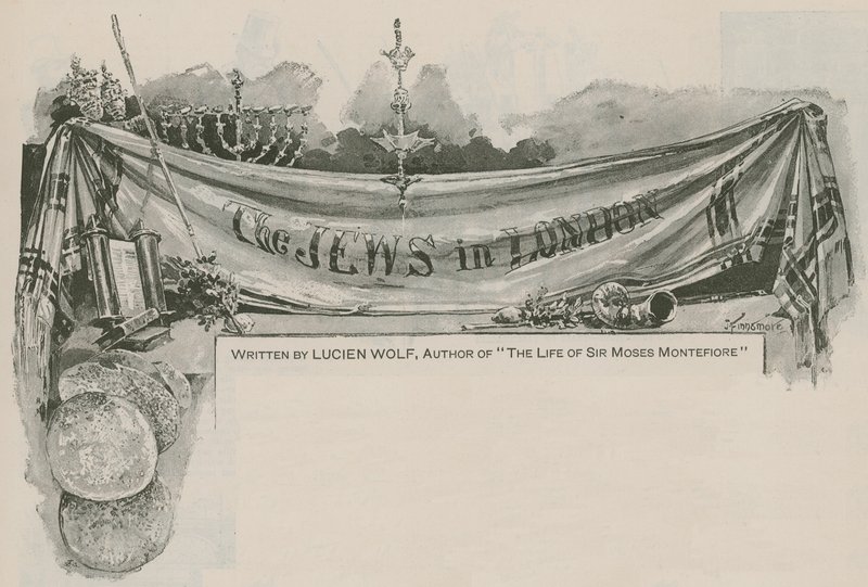 The Jews of London af Lucien Wolf af Joseph Finnemore