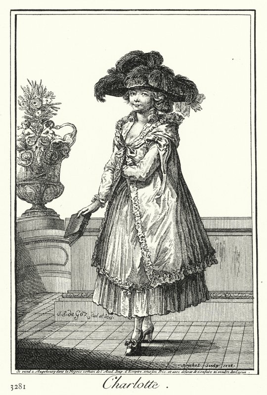 Charlotte (gravering) af Joseph Franz von (after) Goez