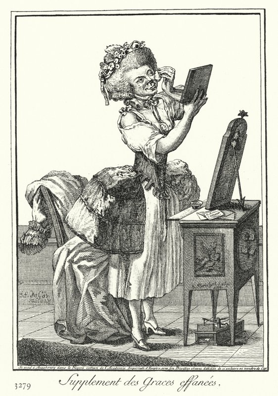 Supplement af de forsvundne nåder (gravering) af Joseph Franz von (after) Goez