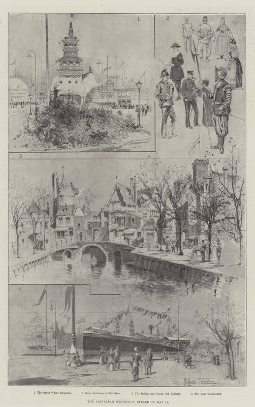 Udstillingen i Amsterdam, åbnet den 11. maj af Joseph Holland Tringham
