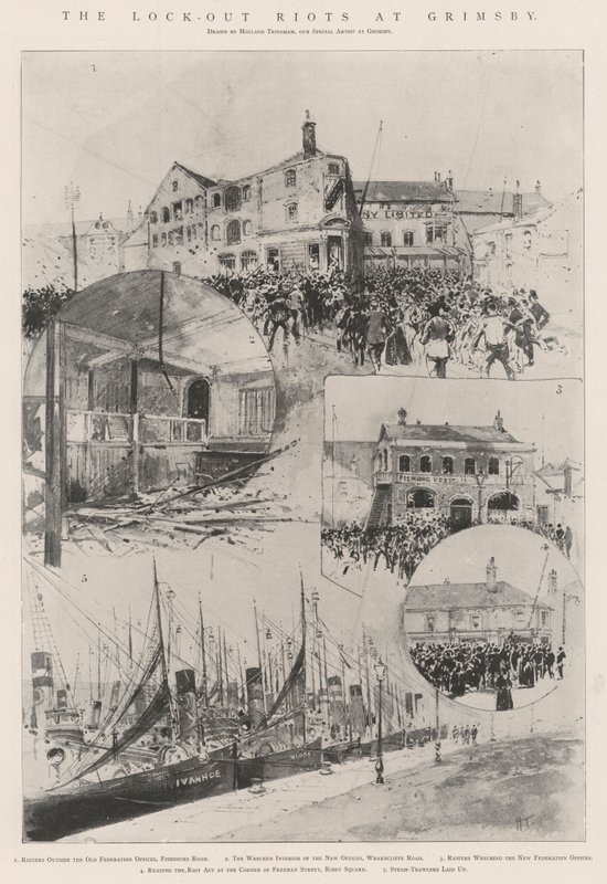 Udkigsoptøjerne i Grimsby af Joseph Holland Tringham