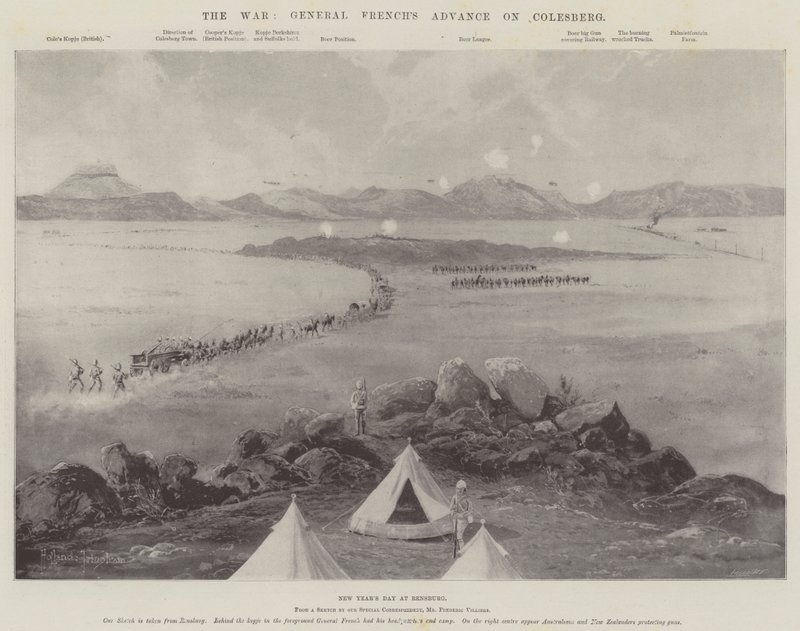 Krigen, General Frenchs fremmarch mod Colesberg af Joseph Holland Tringham
