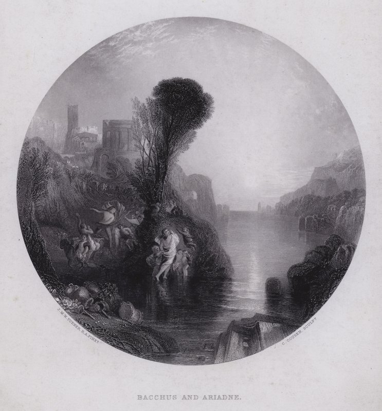 Bacchus og Ariadne af Joseph Mallord William Turner