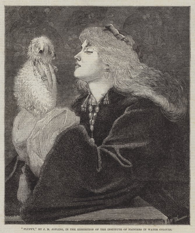 Fluffy af Joseph Middleton Jopling