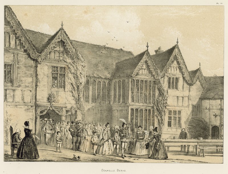 Ockwells, Berks af Joseph Nash