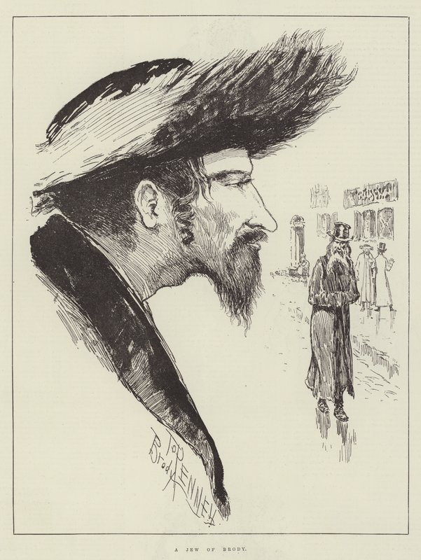Jøden i hjemmet, af Joseph Pennell af Joseph Pennell