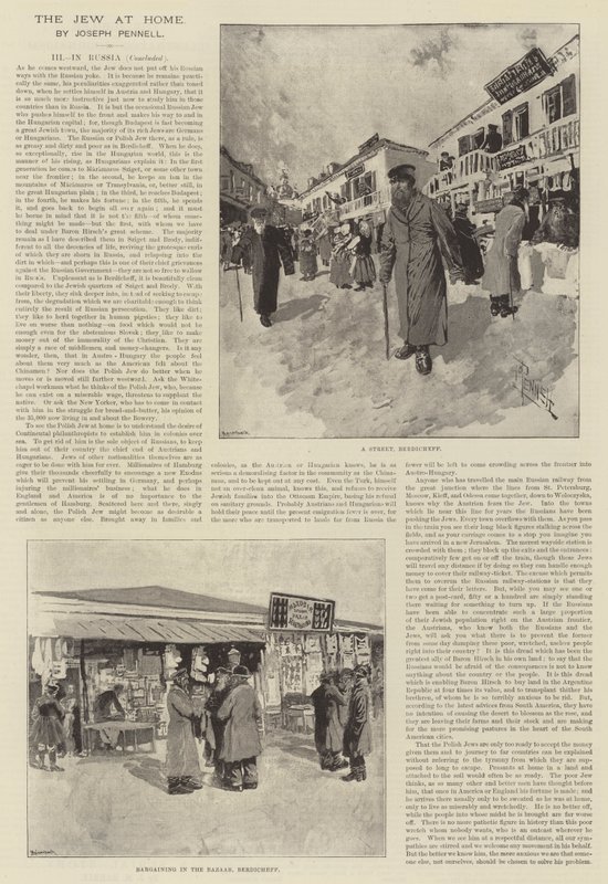 The Jew at Home, af Joseph Pennell af Joseph Pennell