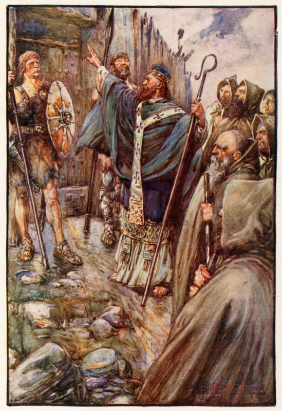 Sankt Columba af Joseph Ratcliffe Skelton