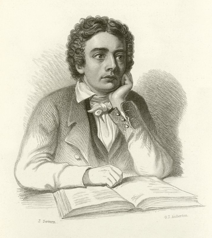John Keats af Joseph Severn