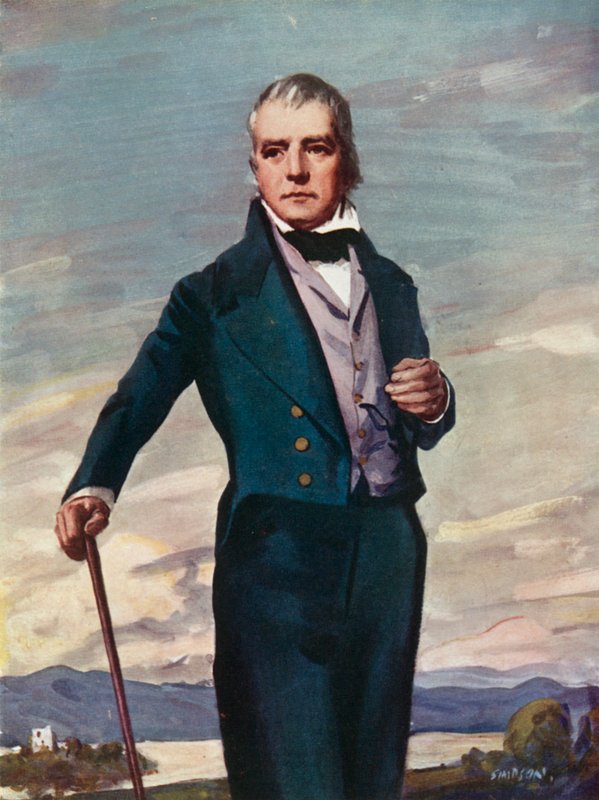 Sir Walter Scott, 1771-1832 af Joseph Simpson
