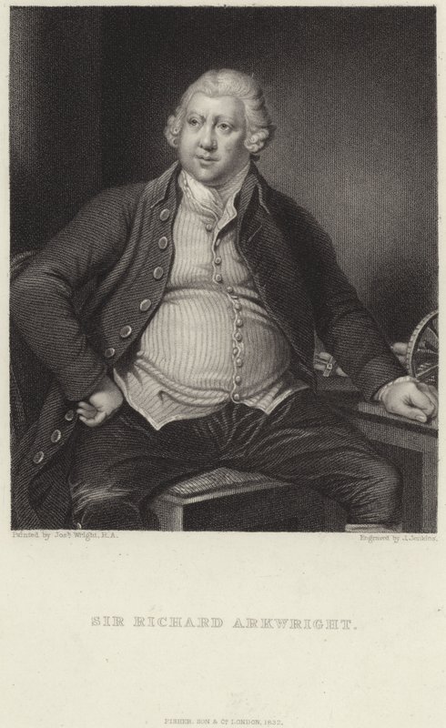 Richard Arkwright af Joseph Wright