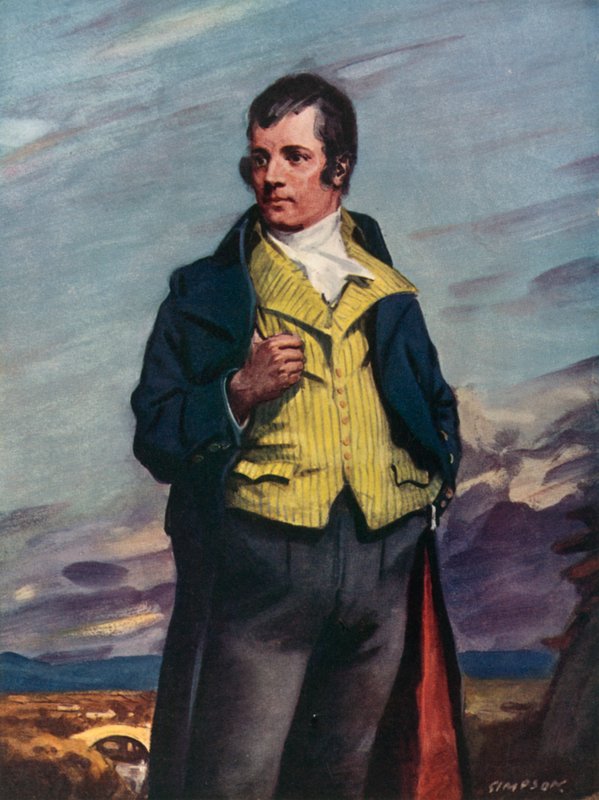 Robert Burns, 1759-1796 af Joseph after Simpson
