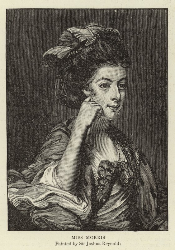 Frøken Morris af Joshua Reynolds