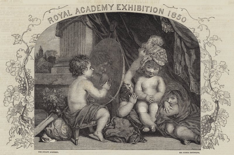 Royal Academy-udstilling 1850 af Joshua Reynolds