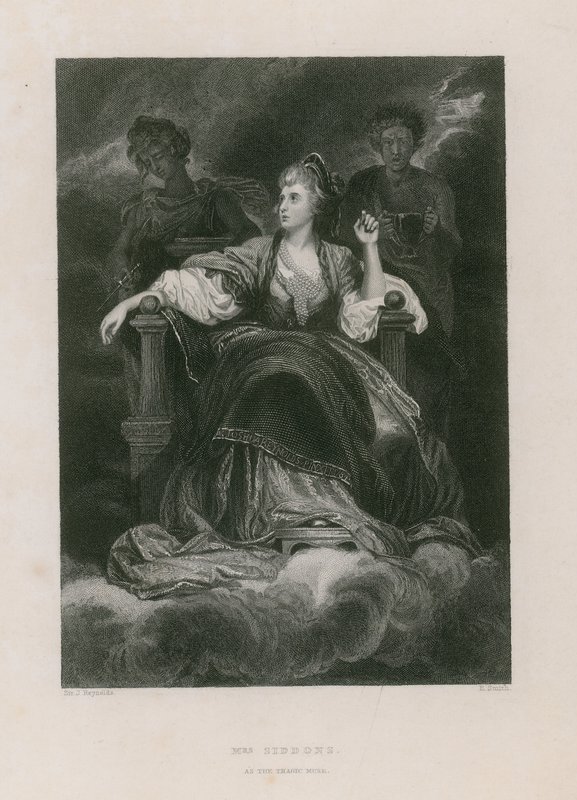 Fru Siddons som den tragiske Muse af Joshua Reynolds