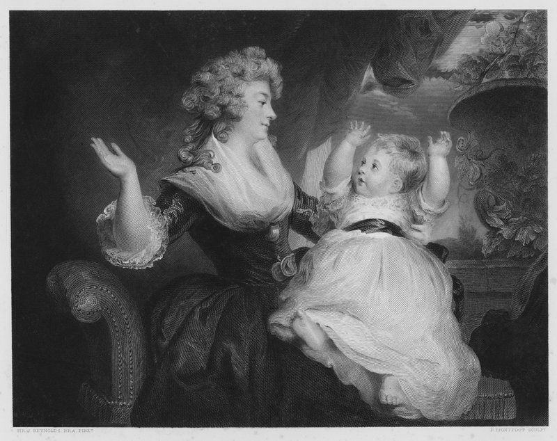 Hertuginden af Devonshire, 1784 af Joshua Reynolds