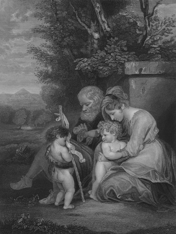 Den hellige familie af Joshua Reynolds