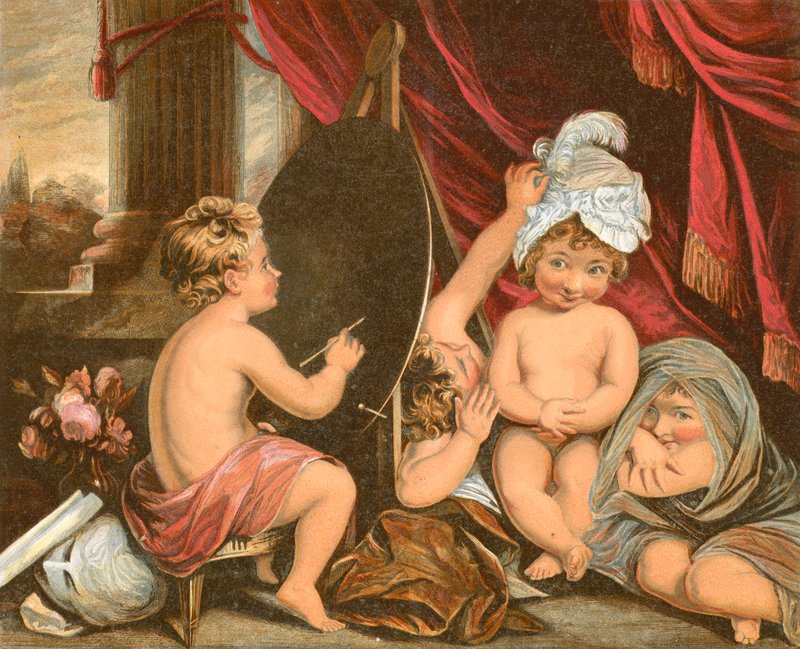 Spædbarnsakademiet af Joshua Reynolds