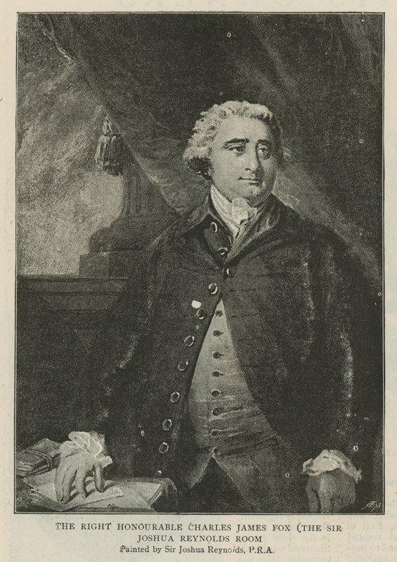 Den højærværdige Charles James Fox af Joshua Reynolds