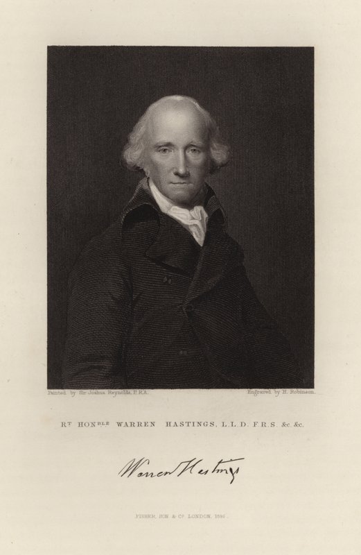 Warren Hastings af Joshua Reynolds