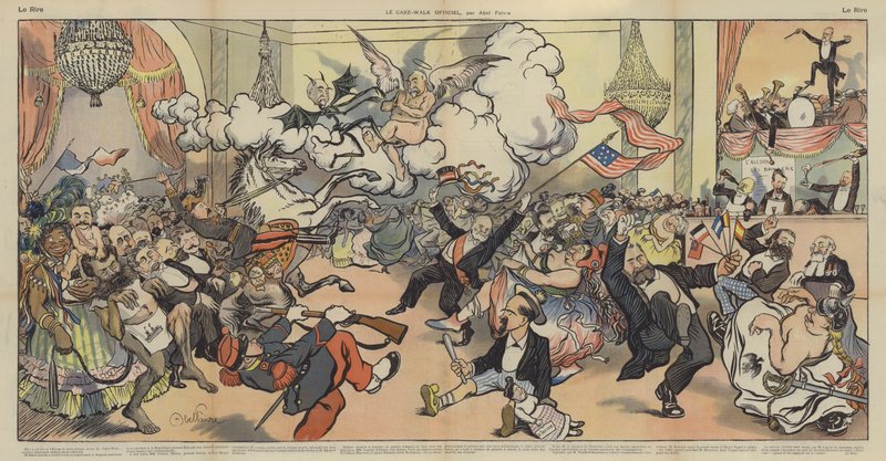 Den officielle kagevandring af Jules Abel Faivre