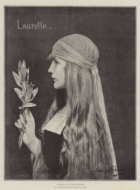 Lauretta af Jules Joseph Lefebvre