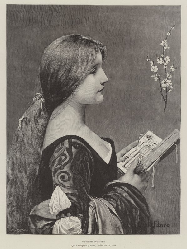 Venetiansk aftensmad af Jules Joseph Lefebvre