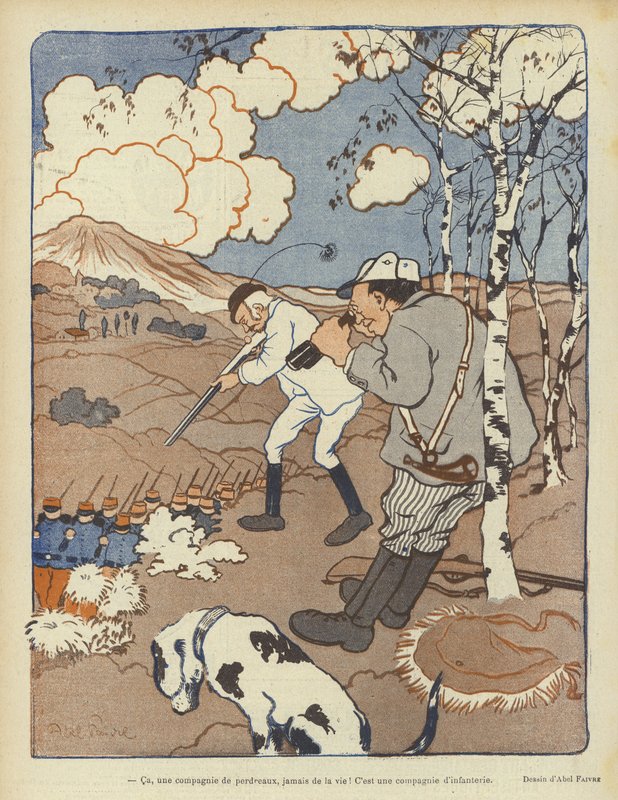 Illustration til Le Rire af Jules Abel Faivre