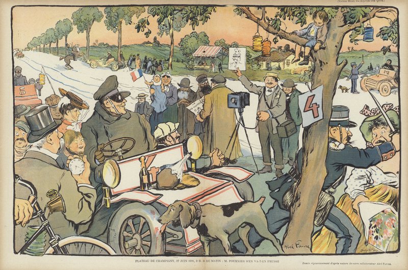 Illustration til Le Rire af Jules Abel Faivre