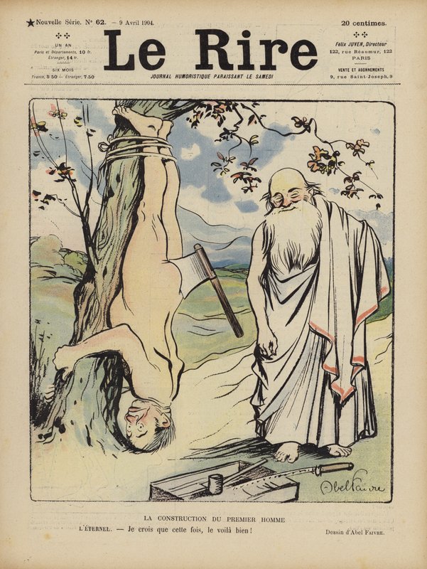 Illustration til Le Rire af Jules Abel Faivre