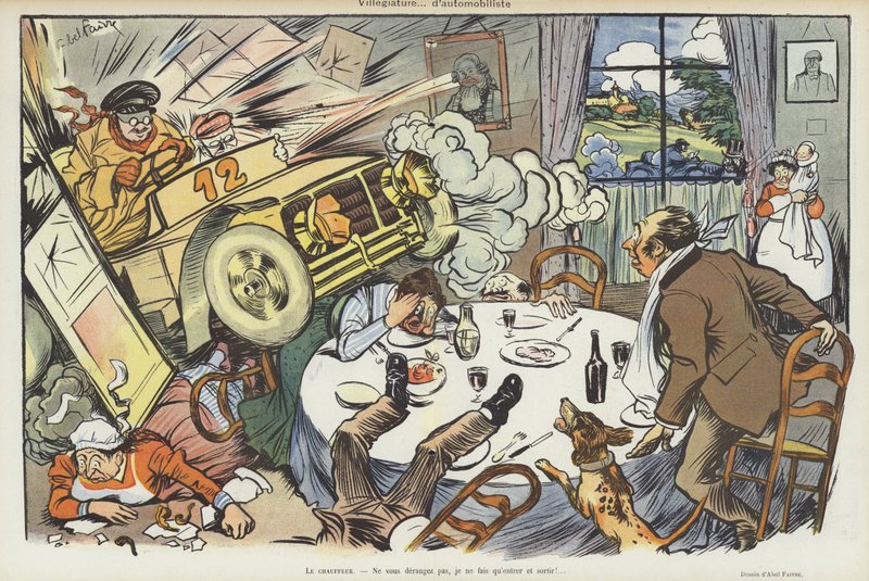 Illustration til Le Rire af Jules Abel Faivre