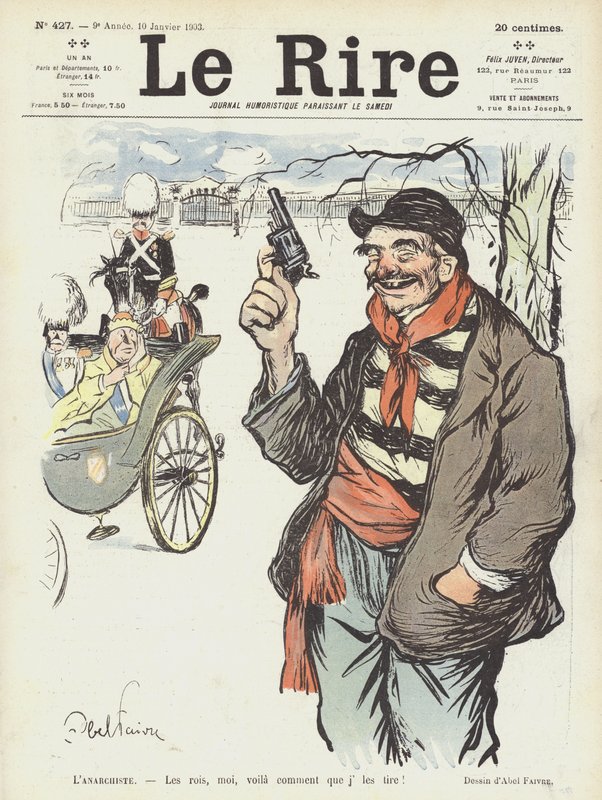 Illustration til Le Rire af Jules Abel Faivre