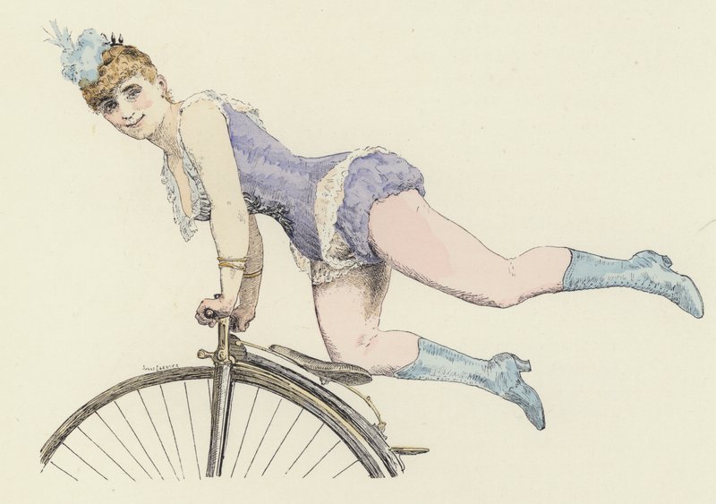 Cykelkunstner af Jules Arsene Garnier