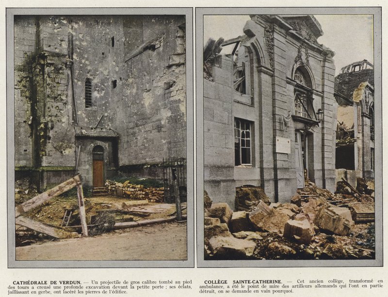 Cathedrale de Verdun, College Sainte-Catherine af Jules Gervais Courtellemont