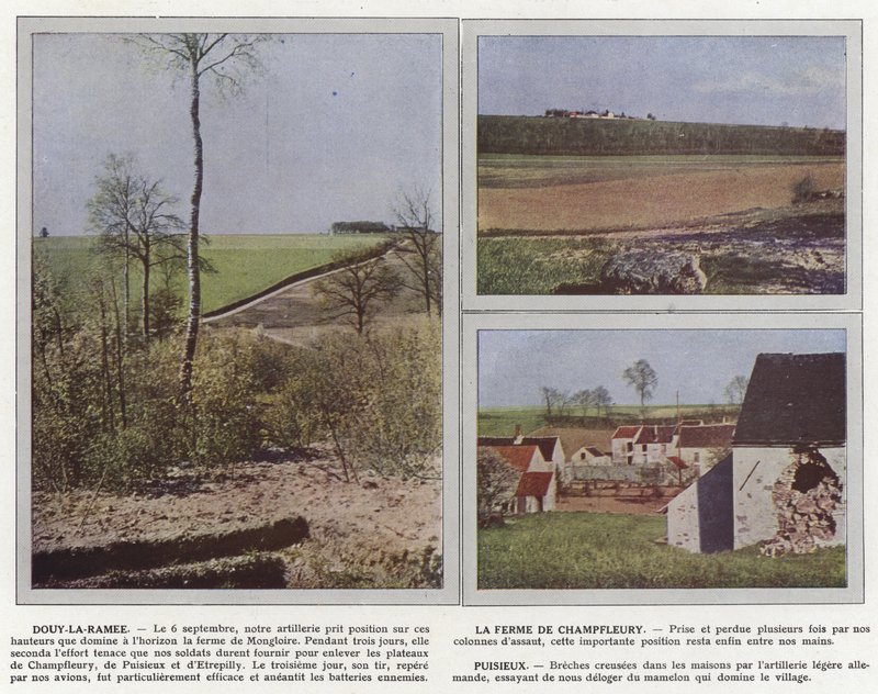 Douy-la-Ramee, La Ferme de Champfleury, Puisieux af Jules Gervais Courtellemont