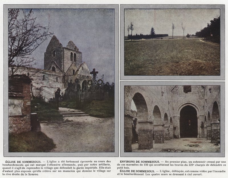Sommesous kirke, Sommesous omgivelser, Sommesous kirke af Jules Gervais Courtellemont