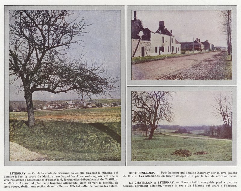 Esternay, Retourneloup, Fra Chatillon til Esternay af Jules Gervais Courtellemont