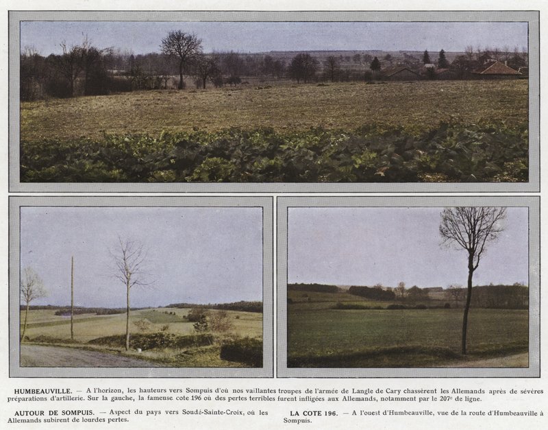 Humbeauville, Omkring Sompuis, La Cote 196 af Jules Gervais Courtellemont
