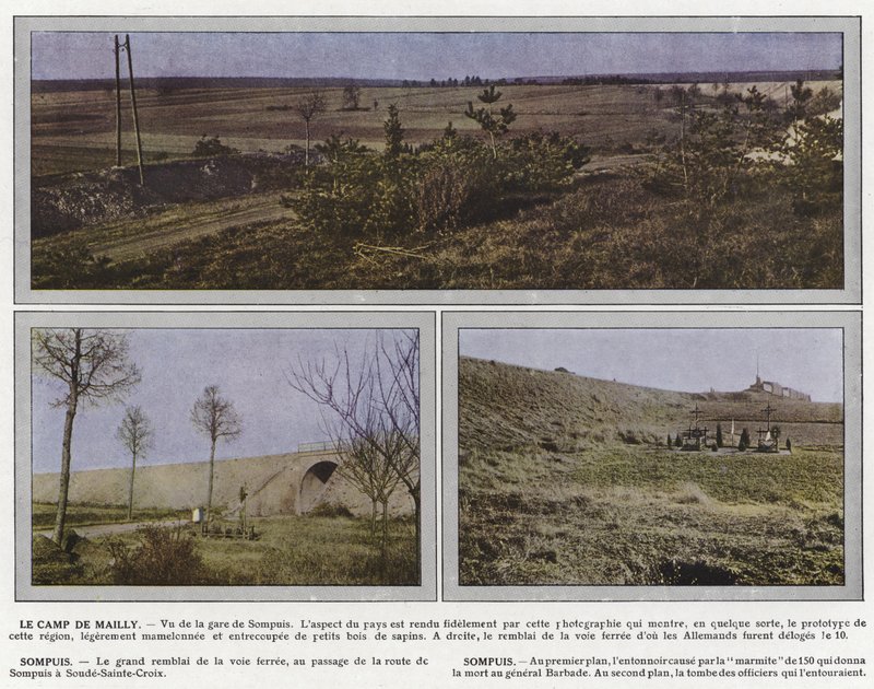 Mailly Camp, Sompuis, Sompuis af Jules Gervais Courtellemont