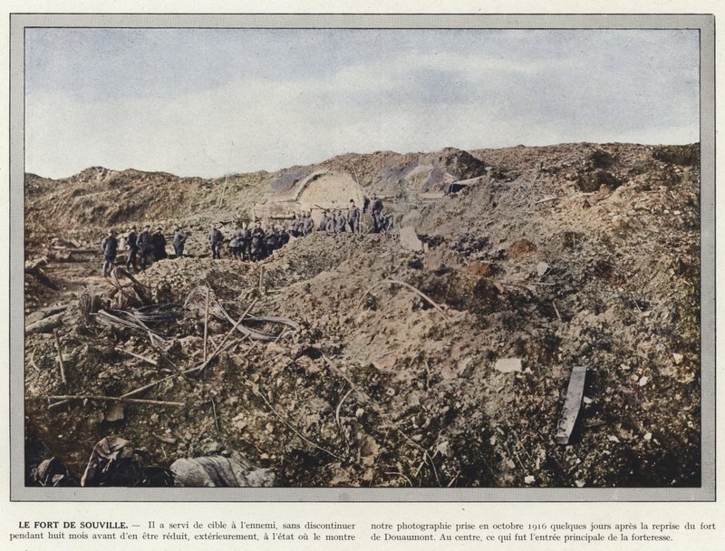 Le Fort de Souville af Jules Gervais Courtellemont