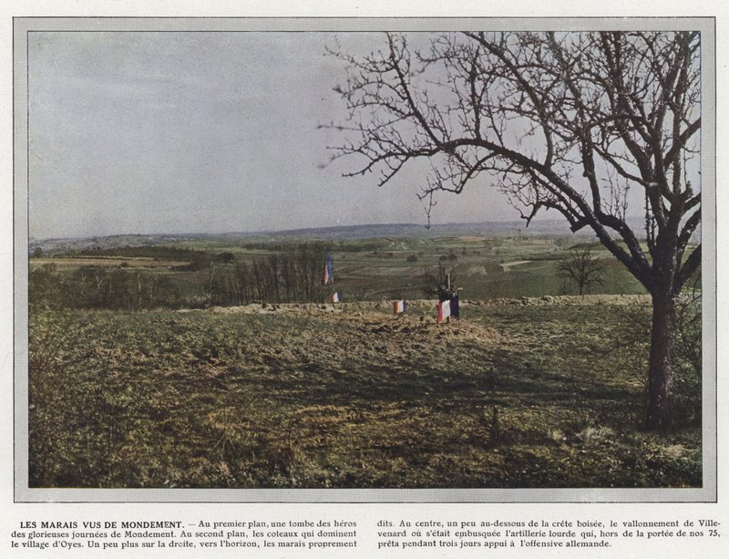 Marsken set fra Mondement af Jules Gervais Courtellemont