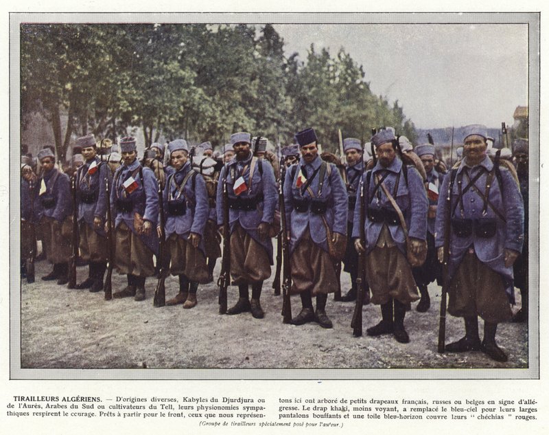 Algeriske træfninger af Jules Gervais Courtellemont