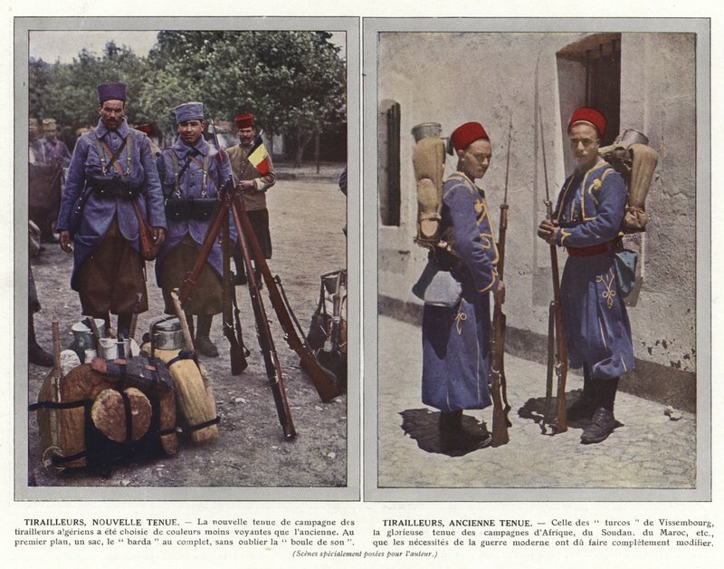 Træfninger, Nyt Outfit, Træfninger, Gammelt Outfit af Jules Gervais Courtellemont