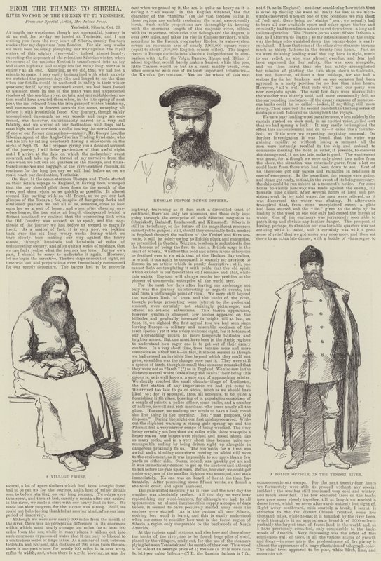 Fra Themsen til Sibirien, River Voyage of the Phoenix op til Yeniseisk af Julius Mandes Price