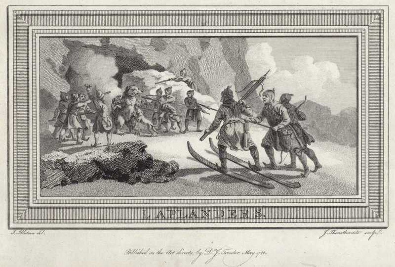 Laplandere af Julius Caesar Ibbetson